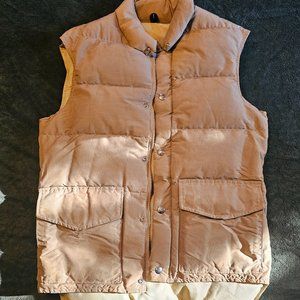 Woolrich Tan Puffer Vest (S)